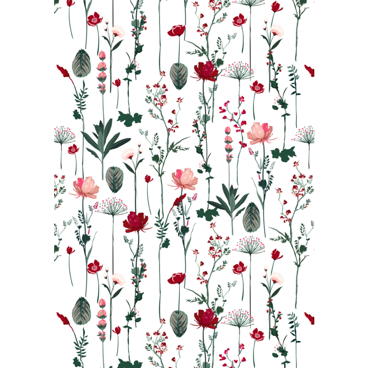 Cadeaupapier, 50cm x 250m, K602046/1, Romantic Floral - 0