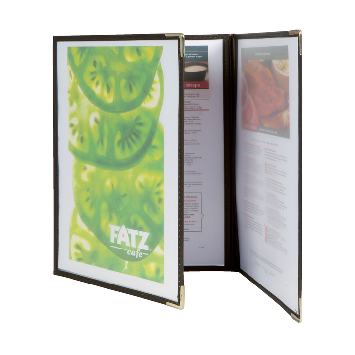 Menukaart securit a4 3 delig pagina 6 transparant(mc3-cya4-b - 0