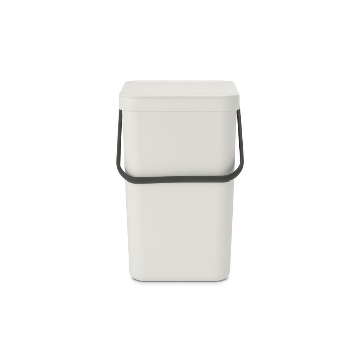 Brabantia, sort & go afvalemmer, 25 liter, lichtgrijs, VB 214400 - 2