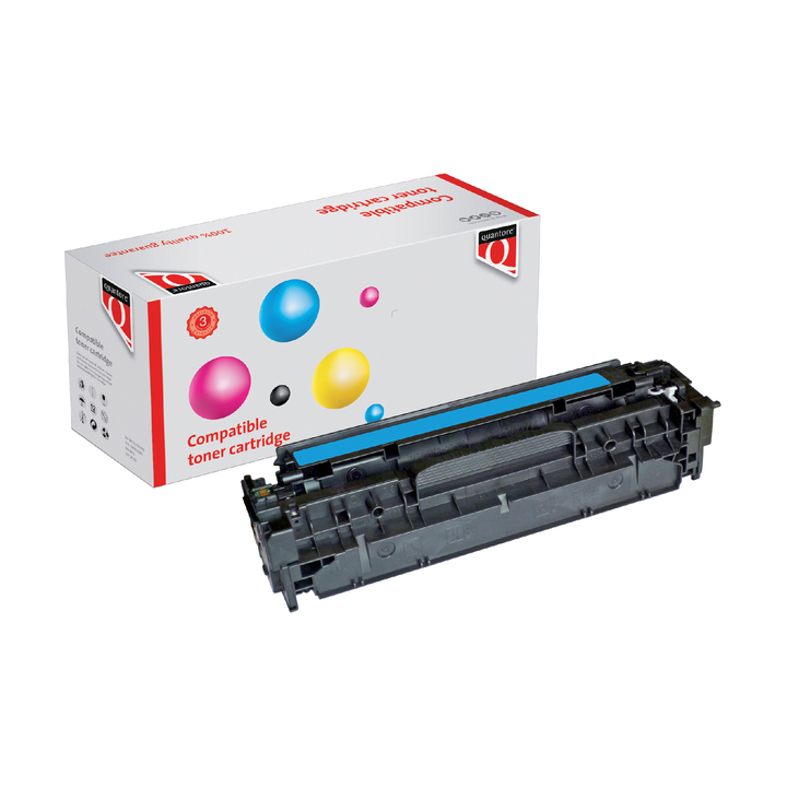 Quantore, tonercartridge, blauw(alternatief HP CE411A 305A) - 0