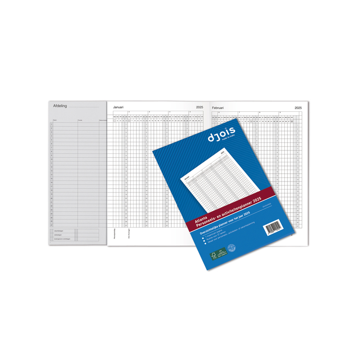 Jaarplanner 2025 djois personeel- en activiteiten(2549249025 - 0