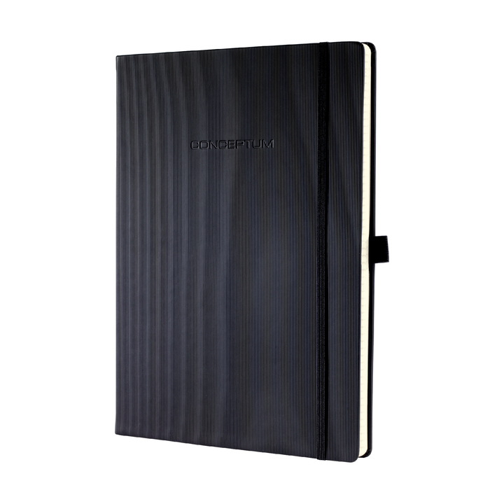 Notitieboek conceptum a4+ lijn co116 zwart(si-co116) - 0