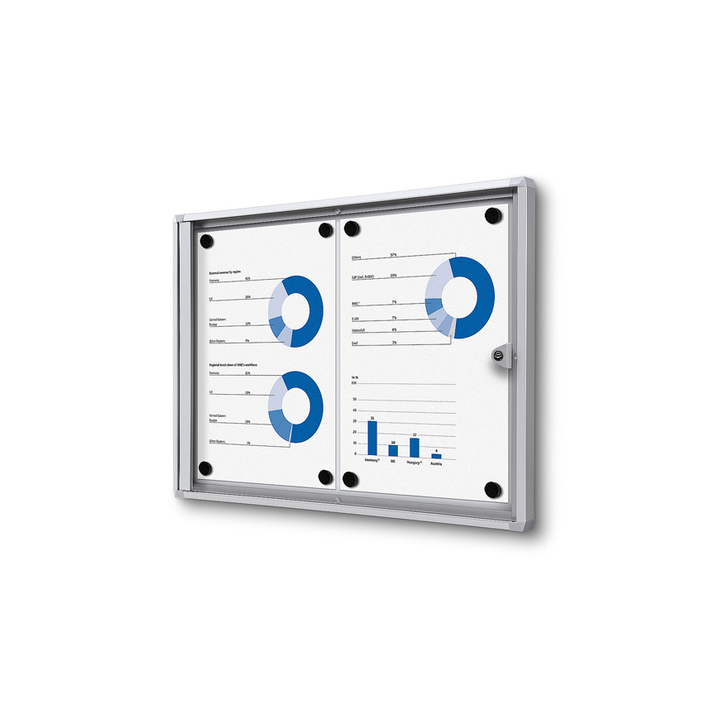Vitrinebord Quantore indoor economy 2x a4(scxs2xa4) - 0