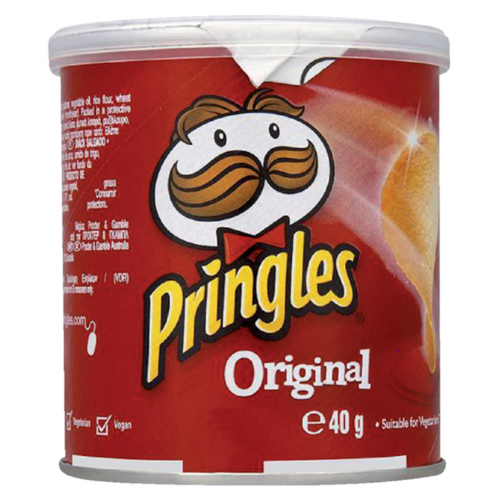 Pringles, chips, 40 gram, original, 295351 (1 koker) - 0