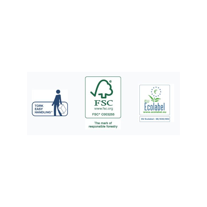 Tork Premium | Systeemrol Toiletpapier | 90 Meter | 2-Laags | T6 | Wit | 127520 (27 stuks) - 3