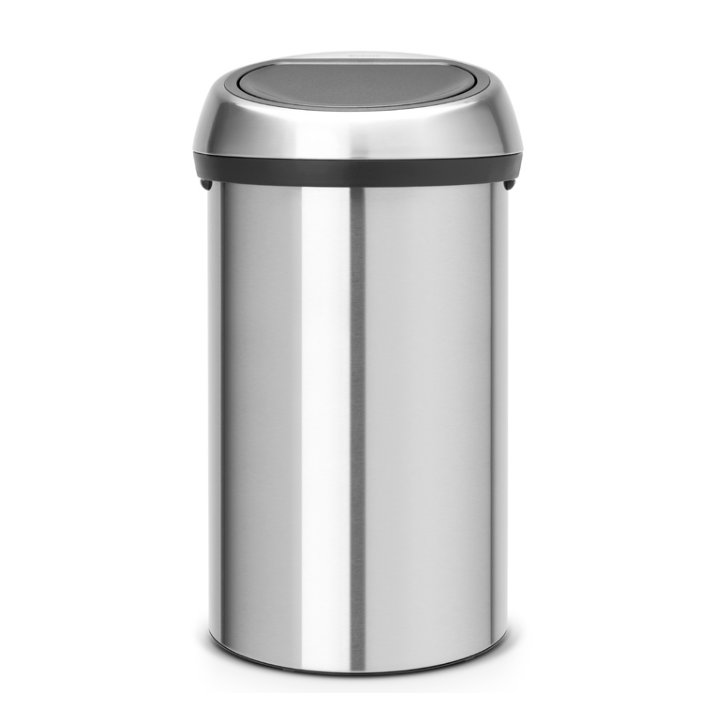 Brabantia, Touch Bin, 60 liter, mat RVS, VB 107962 - 0