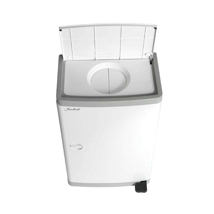 Janibell, luierpedaalemmer, 43 liter, wit, VB 002225 - 1