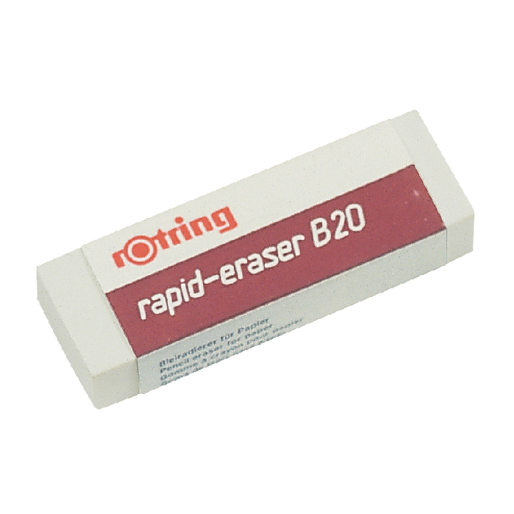 Gum rotring b20 potlood 551120 65x23x10mm - 0
