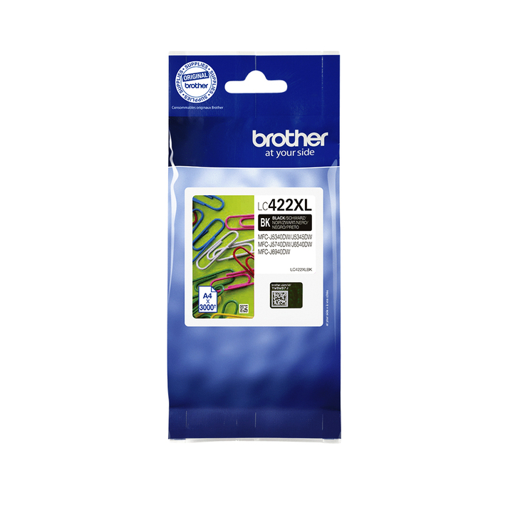 Inkcartridge brother lc-422xlbk zwart(lc422xlbk) - 0