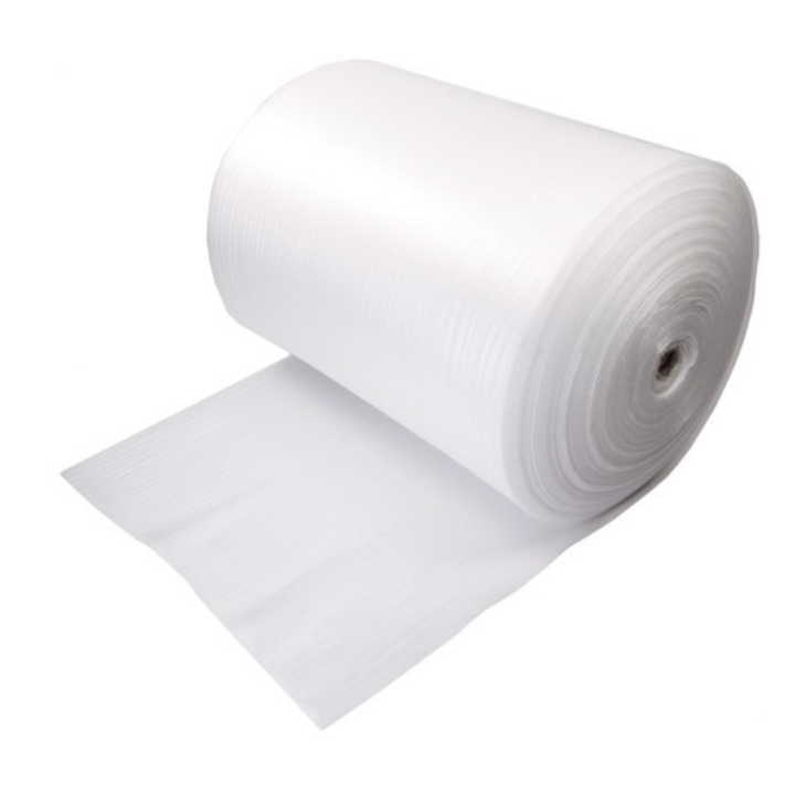 PE Foam rollen 2mm dik 1,25 x 125 mtr - 0