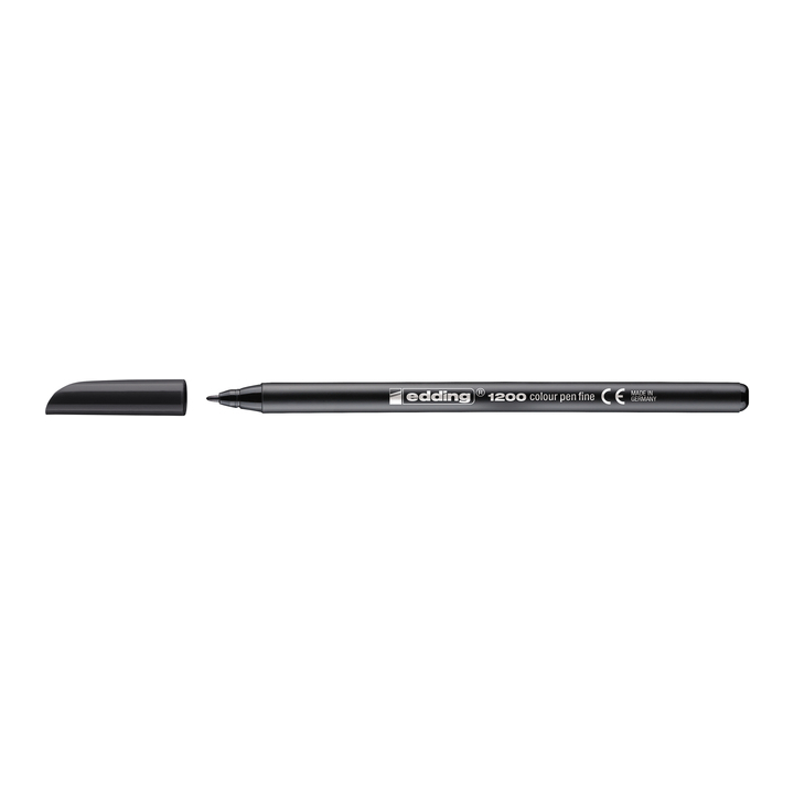 Fineliner edding 1200 zwart - 0