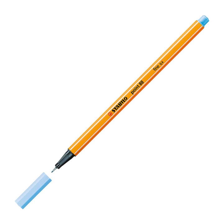 Fineliner stabilo point 88/11 ijs blauw(88/11) - 0