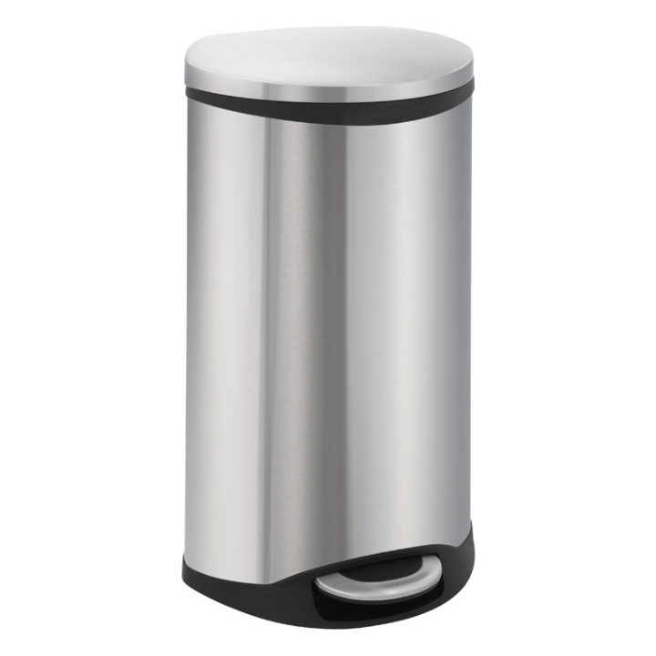 Shell Bin EKO, pedaalemmer, 30 liter, mat RVS, VB 921830 - 0