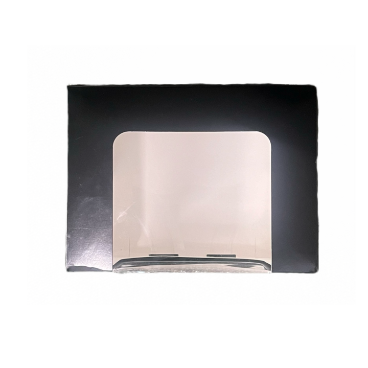 Gebaksdoos, zwart, met venster, 16x12x10cm (100 stuks) - 1