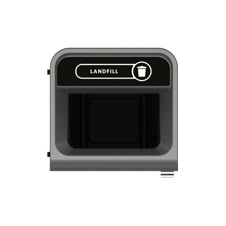 Rubbermaid Configure, modulaire afvalscheidingsbak, 87 liter, VB 500121 | Landfill Engels - 1