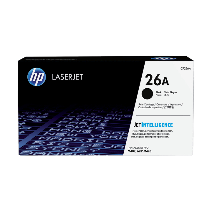 Tonercartridge hp 26a cf226a 3.1k zwart(cf226a) - 0