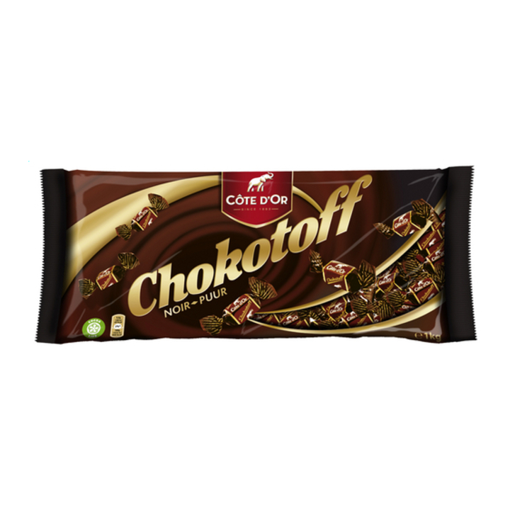 Chocolade cote dor chokotoff toffee puur 1kg(34725) - 0
