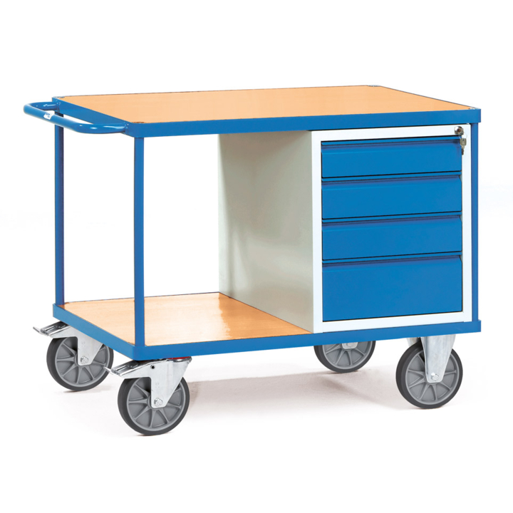 Lichte werkplaatswagen met 1 ladekast, 1050x700mm - 0