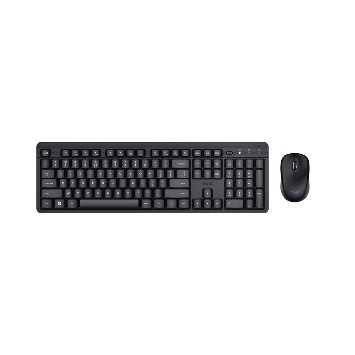 Toestenbord trust ody ii draadloos + muis azerty - 0