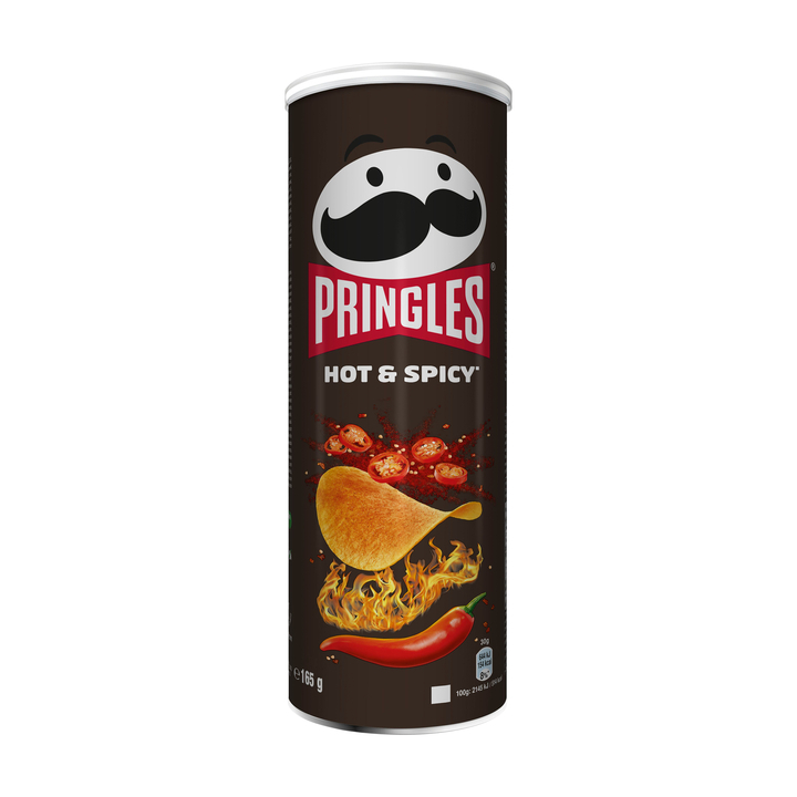 Chips pringles hot spicy 165gr(8pr022) - 0