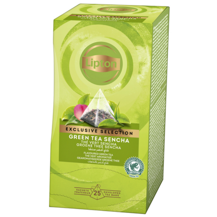 Lipton Exclusive Selection, groene thee, 2 gram, sencha,67835095 (25 stuks) - 1