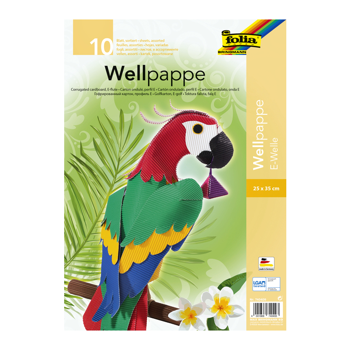 Golfkarton folia e-golf 25x35cm 10vel ass(740409) - 0