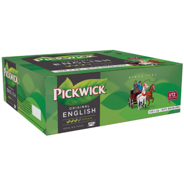 Pickwick Original, thee in envelop, 2 gram, Engelse melange, 4014541 (100 stuks) - 1