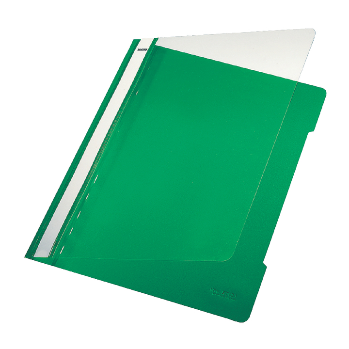Snelhechter leitz 4191 a4 pvc groen - 0