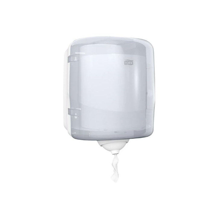 Tork Reflex | Midi Poetsrol Dispenser | Vel-Voor-Vel | M4 | Wit | 473190 - 0