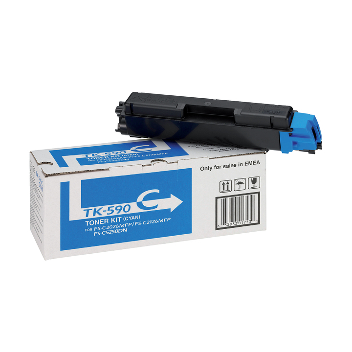Toner kyocera tk-590 blauw 5k(0t2kvcnl) - 0