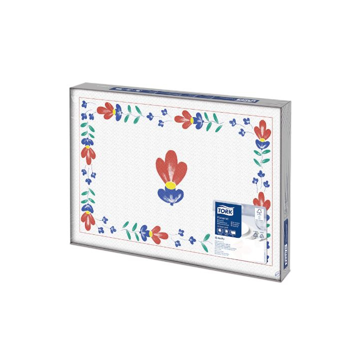 Tork, papieren placemat, 30x42 cm, Country, 474568 (2500 stuks) - 0