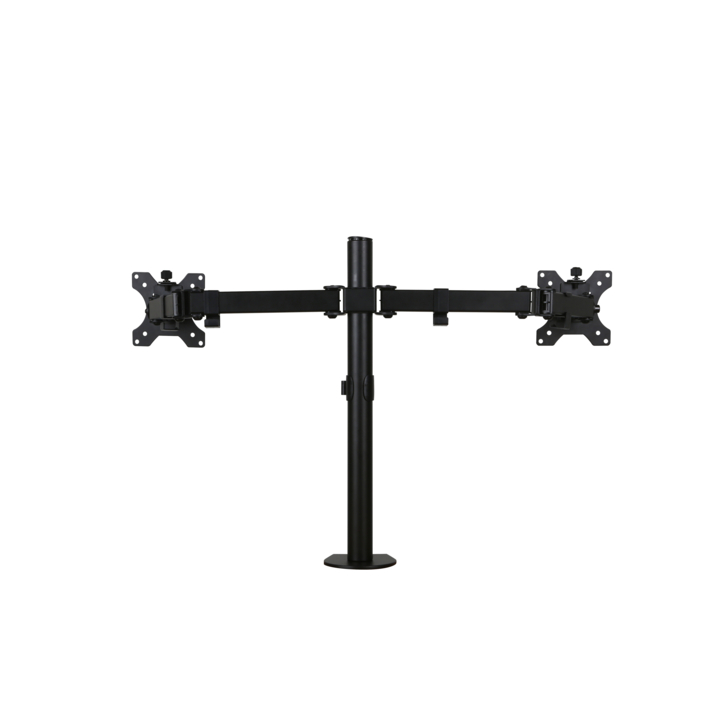 Filex, Focus dubbel monitorarm, zwart - 2