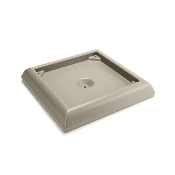 Rubbermaid, verzwaarde basis, beige, VB 009177 - 0