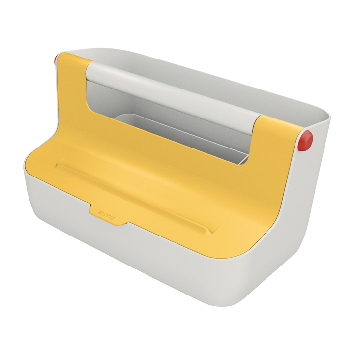 Opbergbox leitz cozy draagbaar geel(61250019) - 0