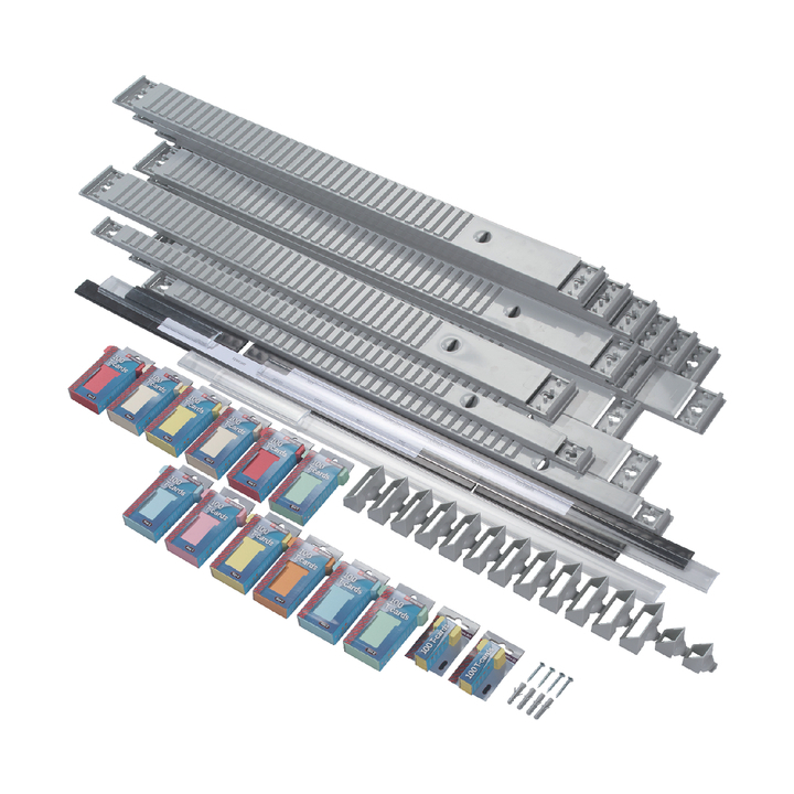 Planner jaar lynx a5541-7811 35vaks grijs - 0