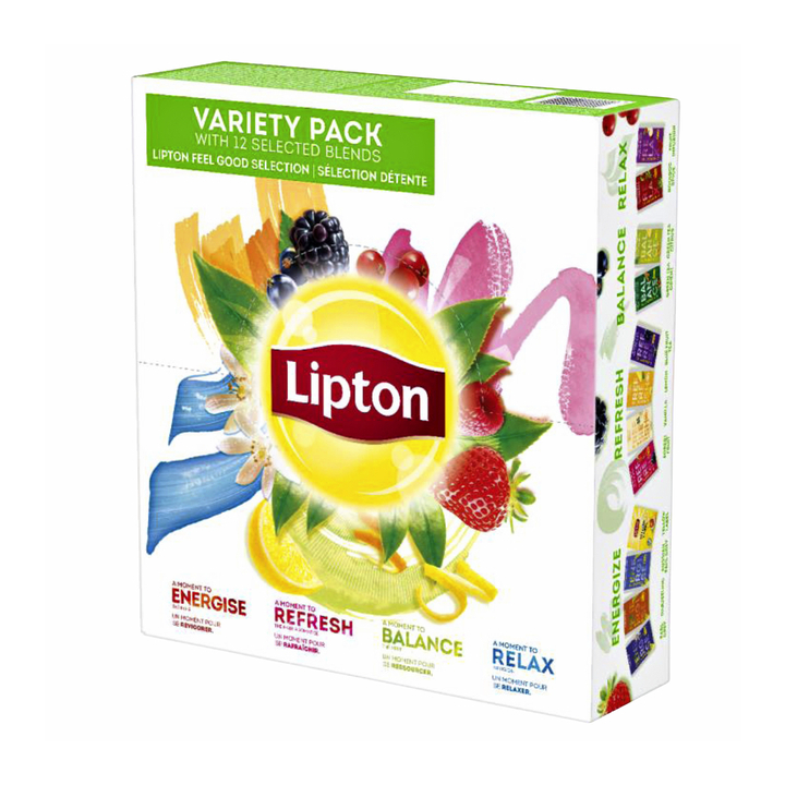 Lipton, thee, assortimentsbox met 12 smaken, 67310560 (180 stuks) - 1
