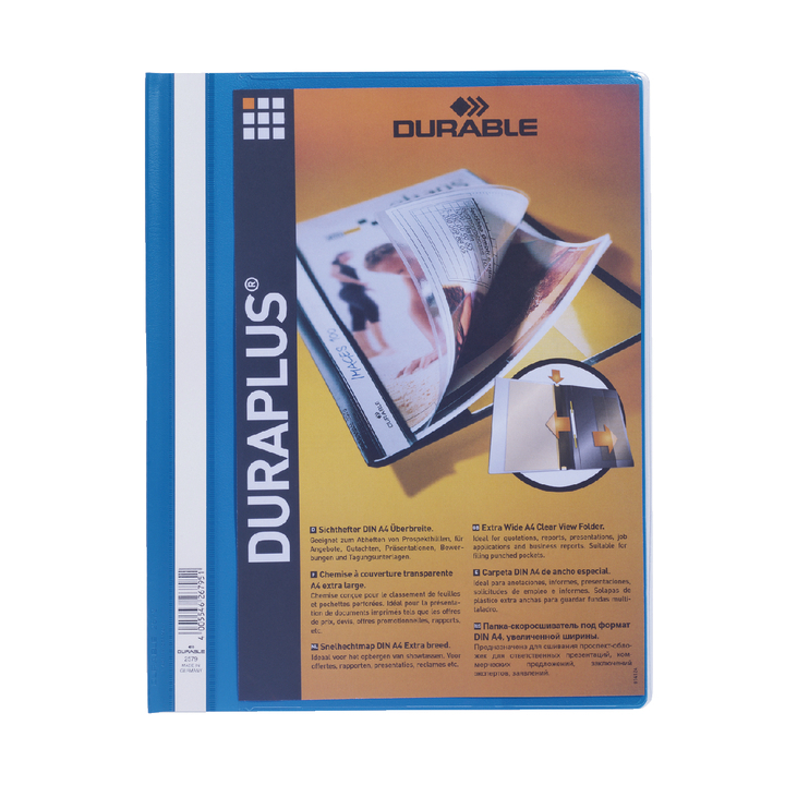 Offertemap durable duraplus 2579 blauw - 0
