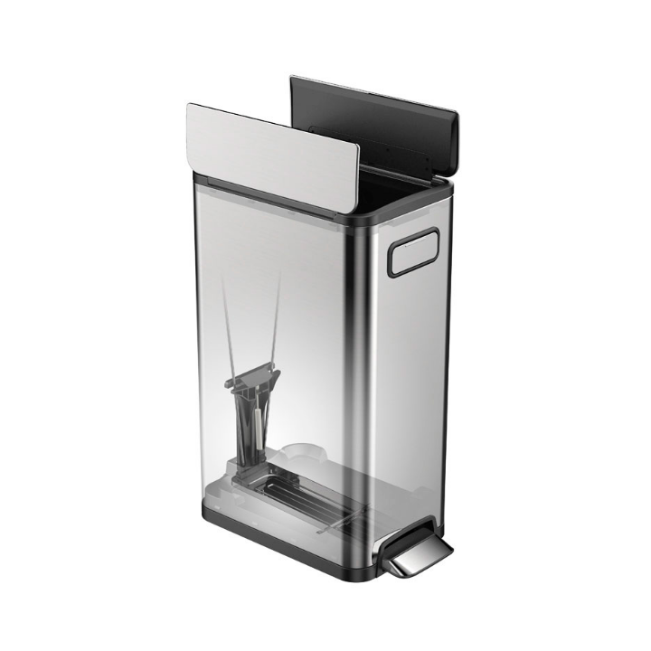Eko Ecofly, pedaalemmer, 45 liter, mat RVS, VB 937745 - 1
