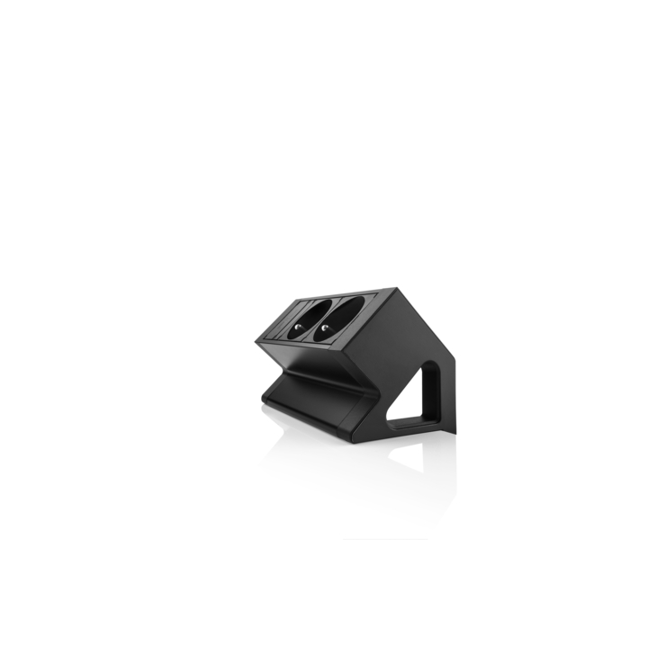 Filex, Power Desk Up 2.0, 2x 230V Frans, zwart - 1