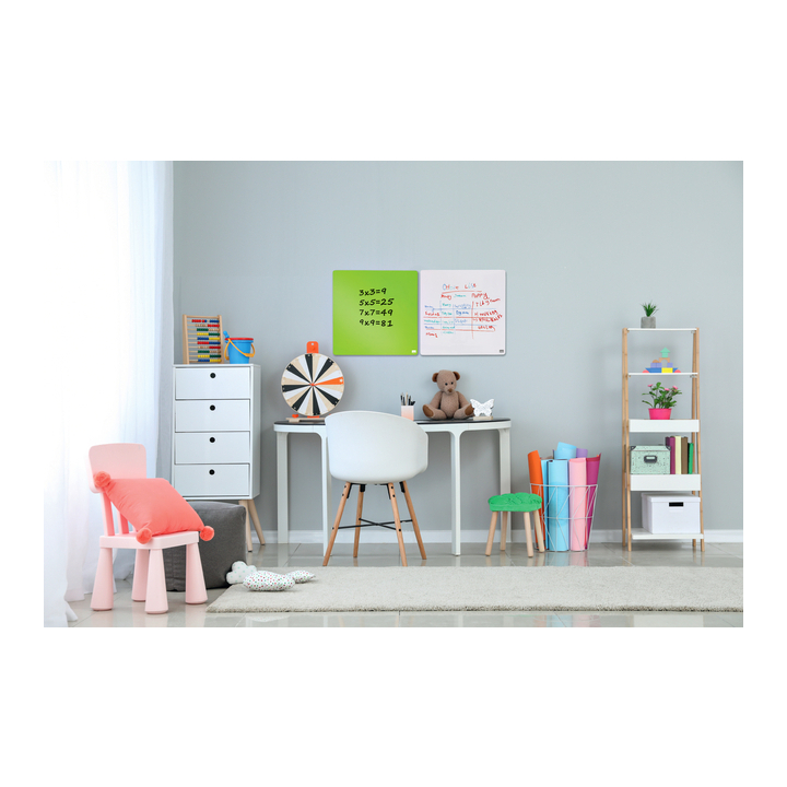 Whiteboard tegel nobo 36x36cm groen gelakt(1903773) - 3