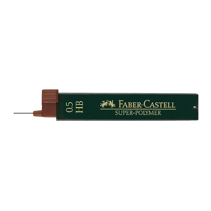 Potloodstiftjes faber castell 0.5mm hb 12st(fc-120500) - 0