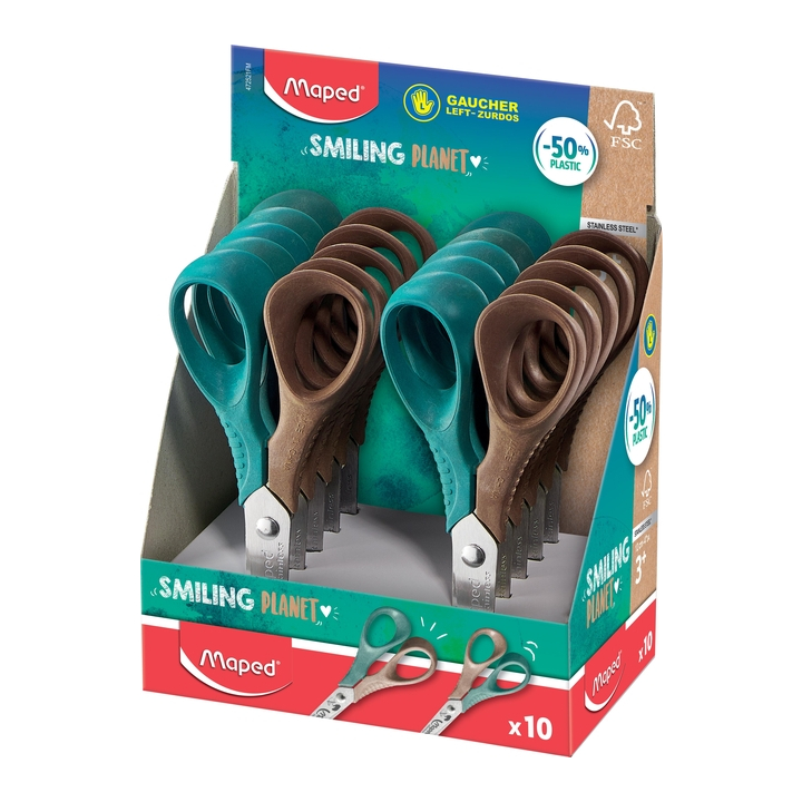 Schaar maped smiling planet 12cm links display(472521fm) - 0