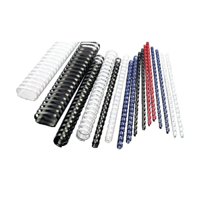 Bindrug gbc 25mm 21r wit - 0