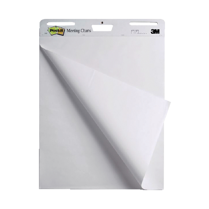 Meeting chart 3m post-it 559 63.5x76.2cm blanco - 0