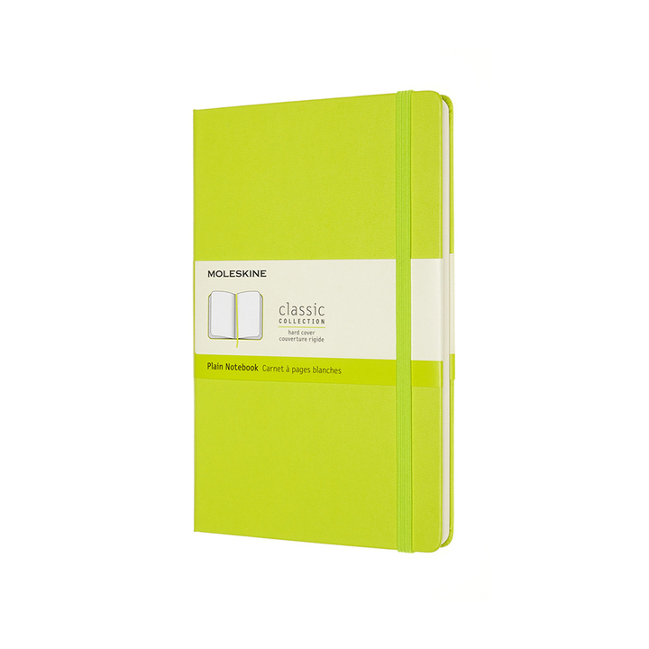 Notitieboek moleskine large 130x210 blc hc lem gn(qp062c2) - 0