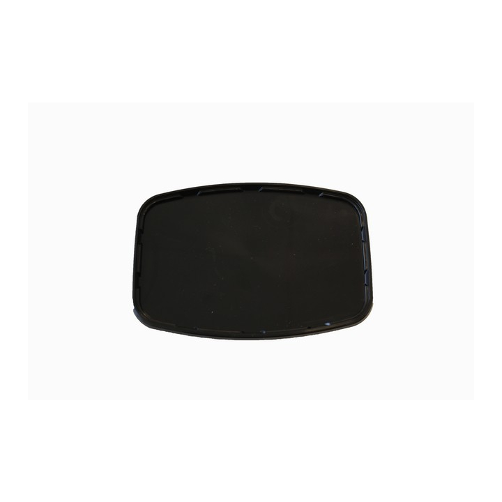 Deksel rechthoek, PP, 200x140mm, zwart (8160 stuks) - 0