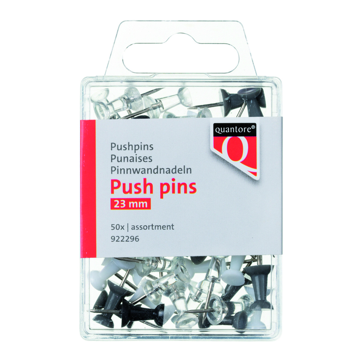 Push pins quantore assorti 50 stuks (922296) - 0