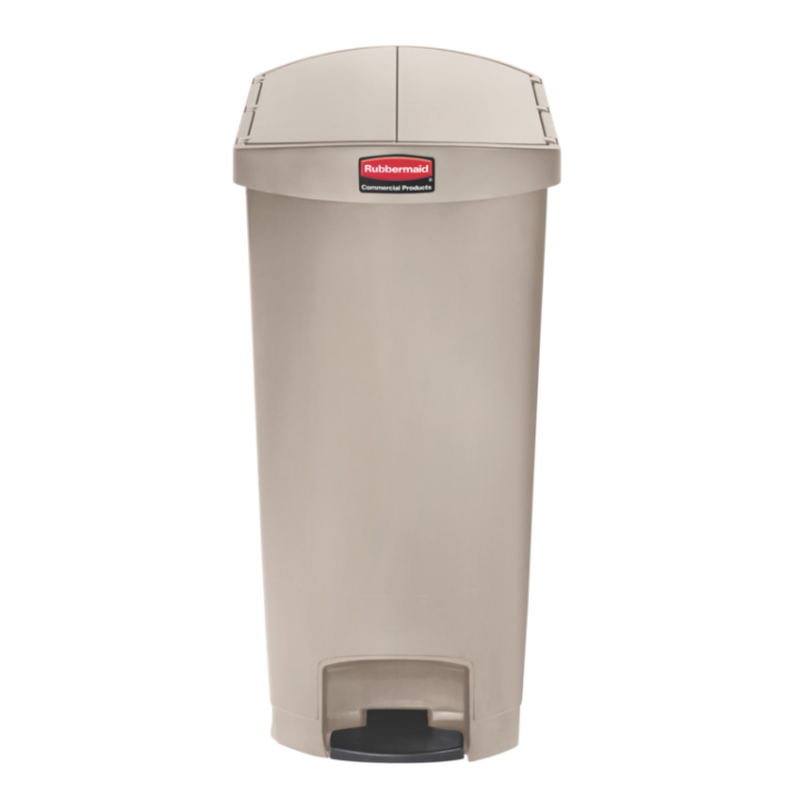 Rubbermaid, Slim Jim container, 68 liter, beige, VB 223958 - 1