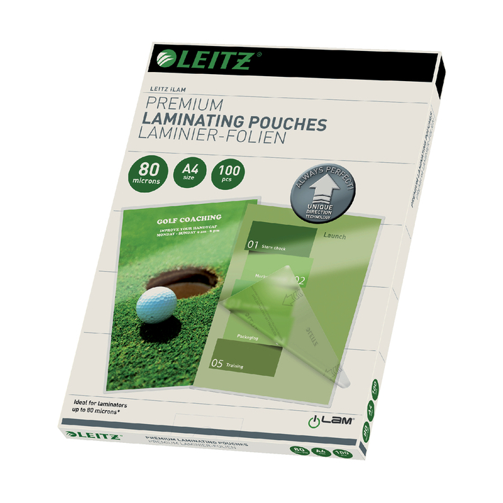 Lamineerhoes leitz ilam a4 2x80micron(74780000) - 0