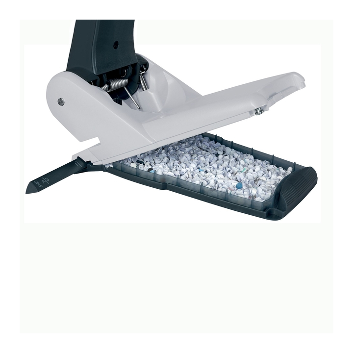 Perforator leitz 5180 inleg 6.4mm zilver - 1